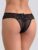 Lovehoney Crotchless Lace Thong with Satin Bows