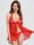 Lovehoney Unwrap Me Red Lace Babydoll