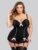 Lovehoney Plus Size Seduce Me Push-Up Basque Set