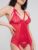 Lovehoney Wild Romance Red Basque Set