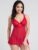 Lovehoney Love Me Red Lace Soft Cup Babydoll Set