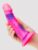 Lifelike Lover Luxe Realistic Multicoloured Silicone Dildo 7 Inch