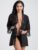 Lovehoney Barely There Sheer Black Robe