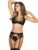 Mapale Sweetheart Black Lace Bra Set