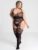 Lovehoney Plus Size Dark Secret Lace Garter Bodystocking