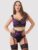 Lovehoney Treasure Me Purple Push-Up Bra Set