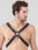 DOMINIX Deluxe Leather Cross-Body Harness