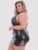 Lovehoney Plus Size Fierce Leather-Look Lace-Up Dress