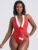 Lovehoney Holiday Pom-Pom Red Sheer Teddy