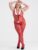 Lovehoney Fantasy Plus Size Red Lace Santa Crotchless Bodystocking