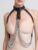 DOMINIX Deluxe Leather and Chain Bra Harness