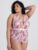 Lovehoney Plus Size Rose Embrace Pink Teddy