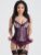 Lovehoney Boudoir Belle Plum Push-Up Basque Set