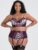 Lovehoney Plus Size Boudoir Belle Plum Push-Up Longline Bra Set