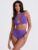 Lovehoney Viva Purple Criss-Cross Bra Set