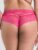 Lovehoney Pink Lace Crotchless Criss-Cross Back Panties