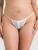 Lovehoney White Crotchless Lace G-String