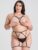 Lovehoney Plus Size Fierce Erotic Open-Cup Crotchless Bra set