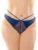 Fantasy Lingerie Plus Size Bottoms Up Blue Open-Back Diamond Thong