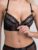 Lovehoney Entice Me Black Lace Crotchless Bra Set