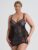 Lovehoney Plus Size Entice Me Black Lace Dress