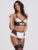 Lovehoney Fantasy Frisky Maid Half Cup Crotchless Costume