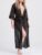 Lovehoney Empress Black Mesh Long Robe