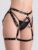 Lovehoney Fierce Wet Look Studded Garter Set