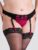 Lovehoney Plus Size Boudoir Belle Cherry Garter Thong