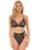 Oh La La Cheri Black Provence Eyelash Lace and Mesh Bra Set