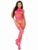 Leg Avenue Raspberry High Neck Bodystocking